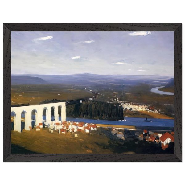 Valley of the Seine by Edward Hopper — Framed art print at Zephyeer