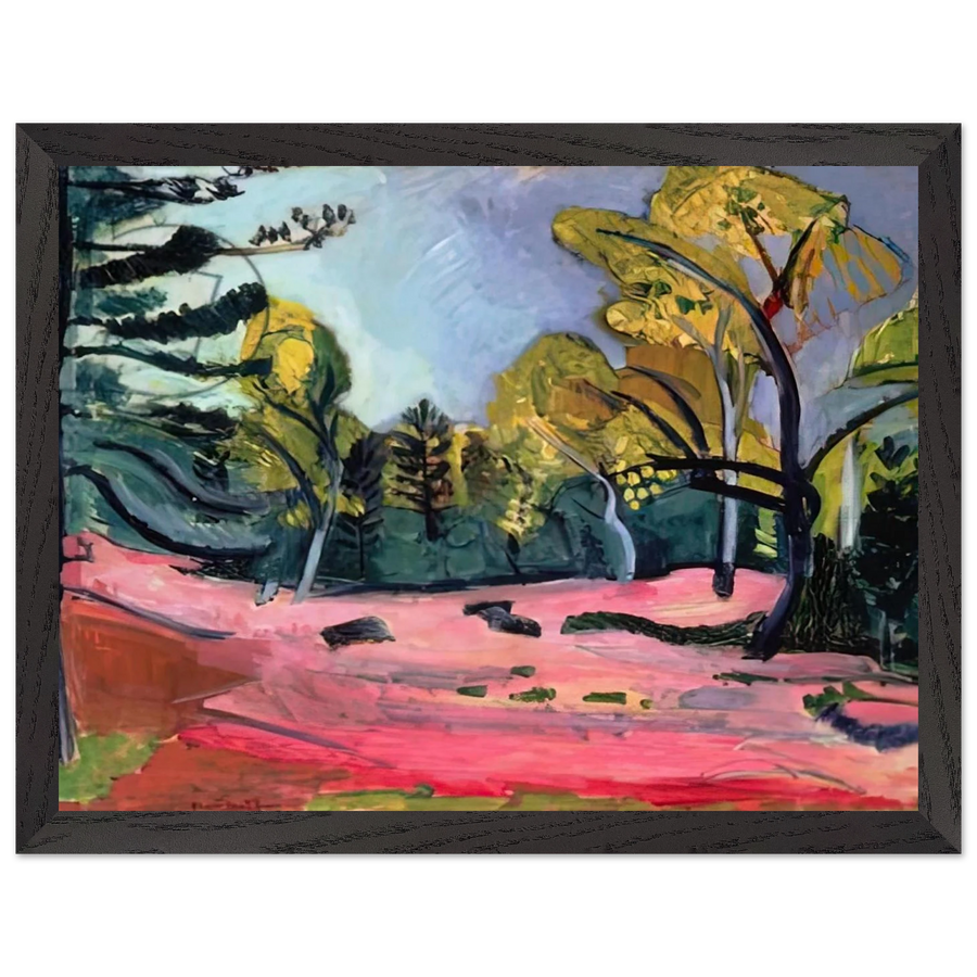 LANDSCAPE 1909 by Henri Matisse — Framed art print at Zephyeer