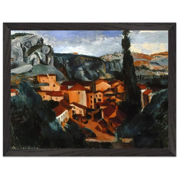 A VILLAGE by Andre Derain — Framed art print at Zephyeer