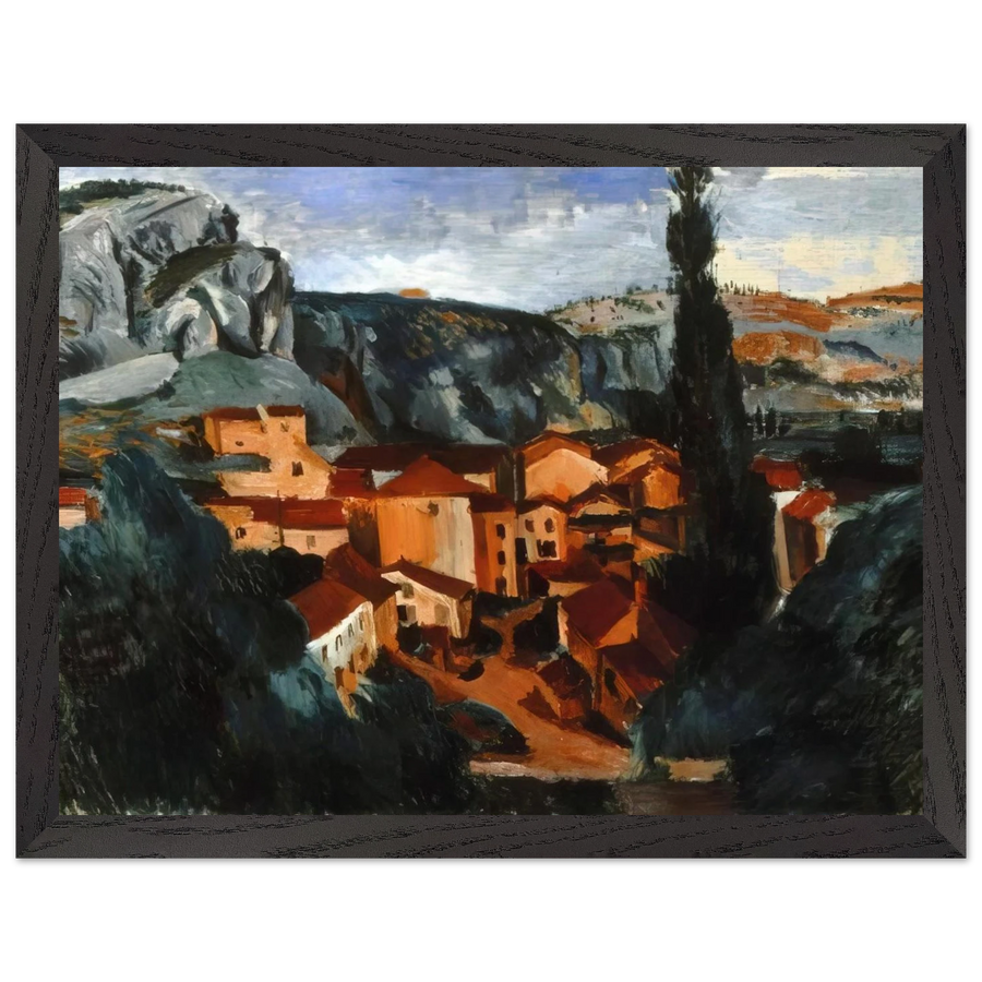 A VILLAGE by Andre Derain — Framed art print at Zephyeer