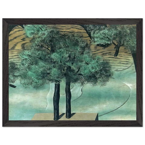 THE CULTIVATION OF IDEAS 1927 by Rene Magritte — Framed art print at Zephyeer