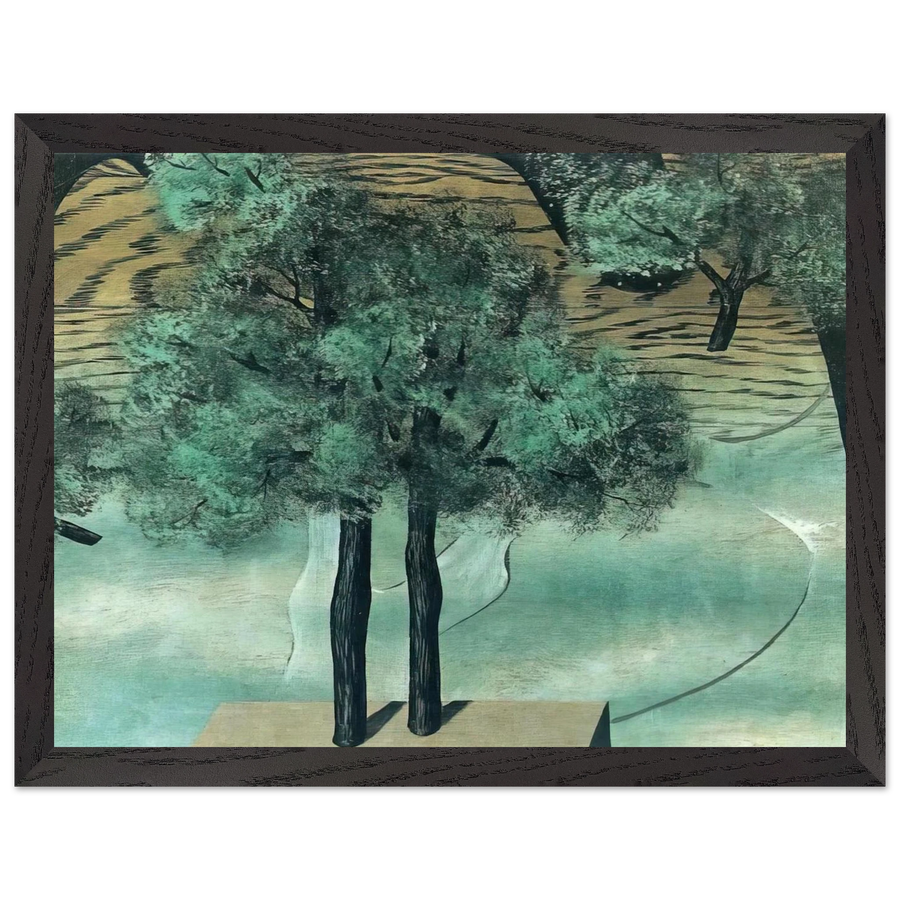 THE CULTIVATION OF IDEAS 1927 by Rene Magritte — Framed art print at Zephyeer