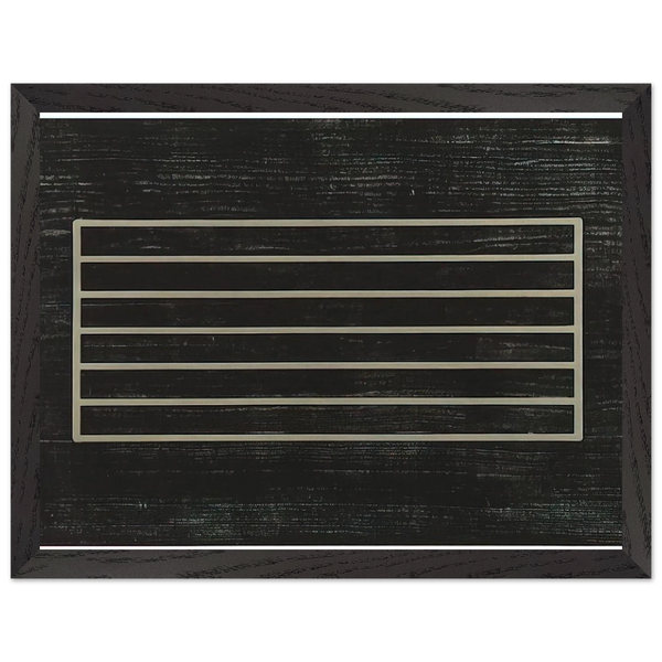 Untitled - Minimalism by Donald Judd — Framed art print at Zephyeer