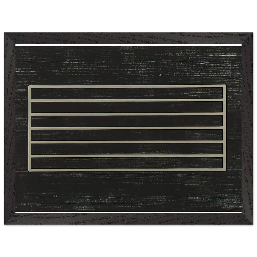 Untitled - Minimalism by Donald Judd — Framed art print at Zephyeer