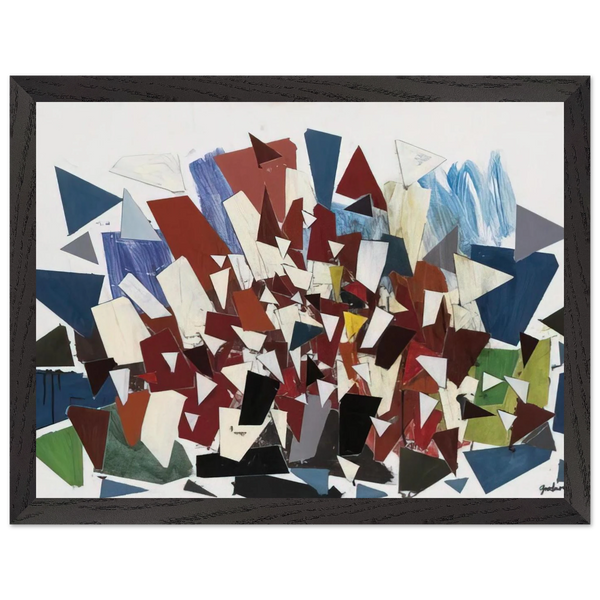 7--7--N - 1992 by Robert Goodnough — Framed art print at Zephyeer