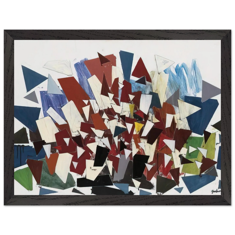 7--7--N - 1992 by Robert Goodnough — Framed art print at Zephyeer