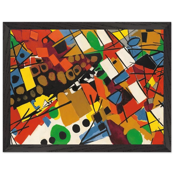Pastorale - 1954 by Ernst Wilhelm Nay — Framed art print at Zephyeer