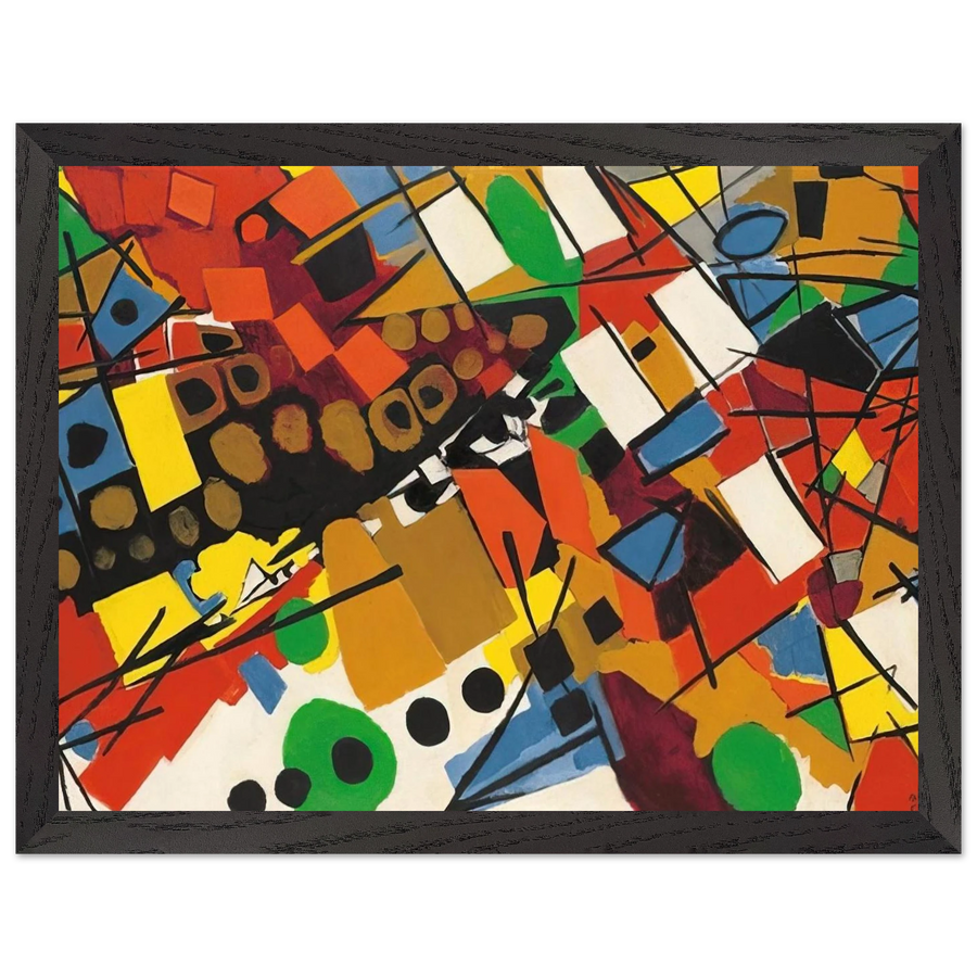 Pastorale - 1954 by Ernst Wilhelm Nay — Framed art print at Zephyeer
