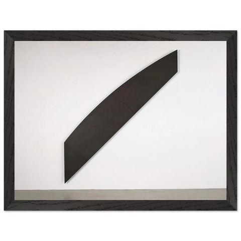 Diagonal with Curve IX by Ellsworth Kelly — Framed art print at Zephyeer