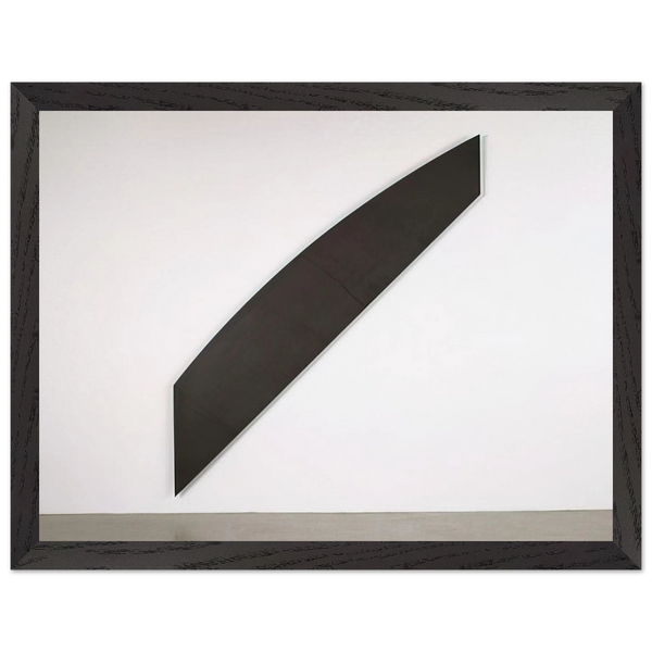 Diagonal with Curve IX by Ellsworth Kelly — Framed art print at Zephyeer