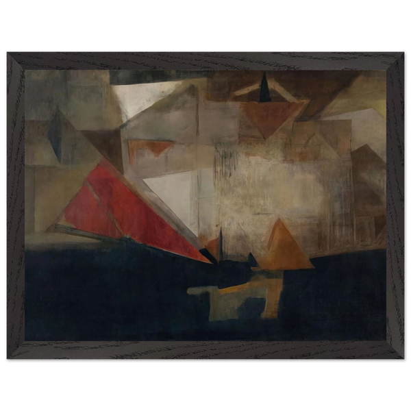 Untitled - 1963 by Nasreen Mohamedi — Framed art print at Zephyeer