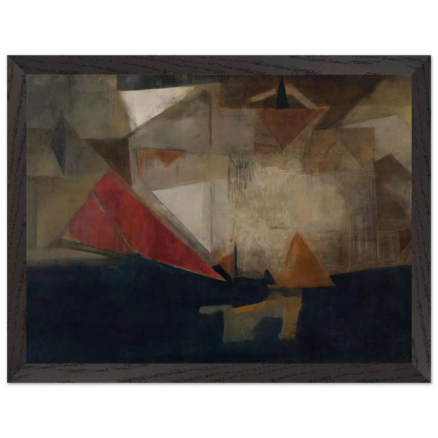 Untitled - 1963 by Nasreen Mohamedi — Framed art print at Zephyeer