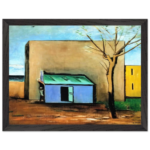 IL BERSAGLIO 1928 by Carlo Carra — Framed art print at Zephyeer