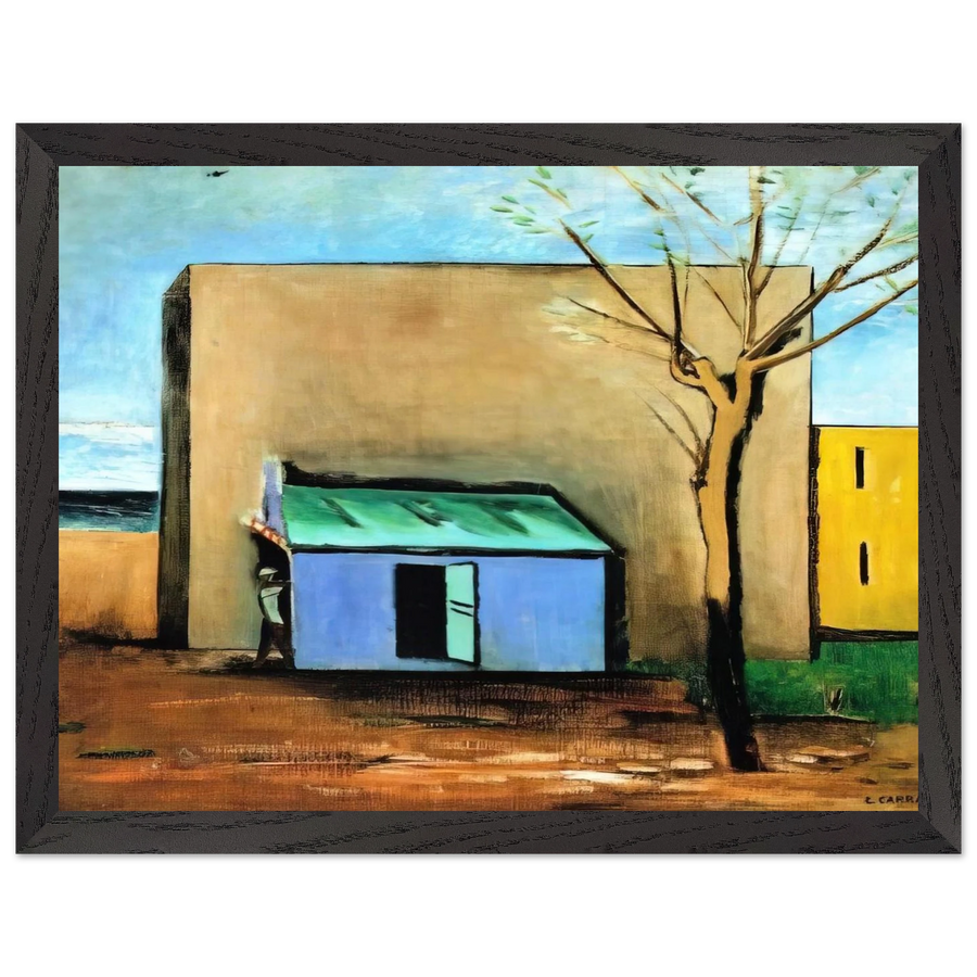 IL BERSAGLIO 1928 by Carlo Carra — Framed art print at Zephyeer