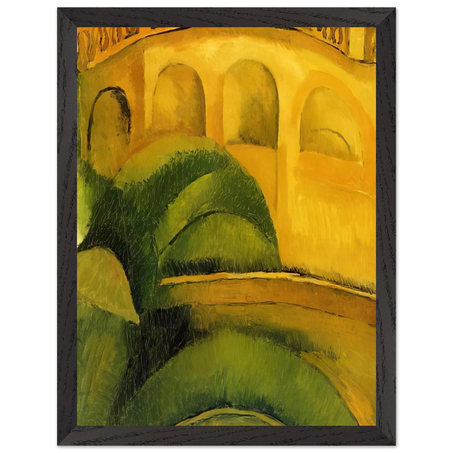 ARCADES AT L ESTAQUE 1908 by Raoul Dufy — Framed art print at Zephyeer