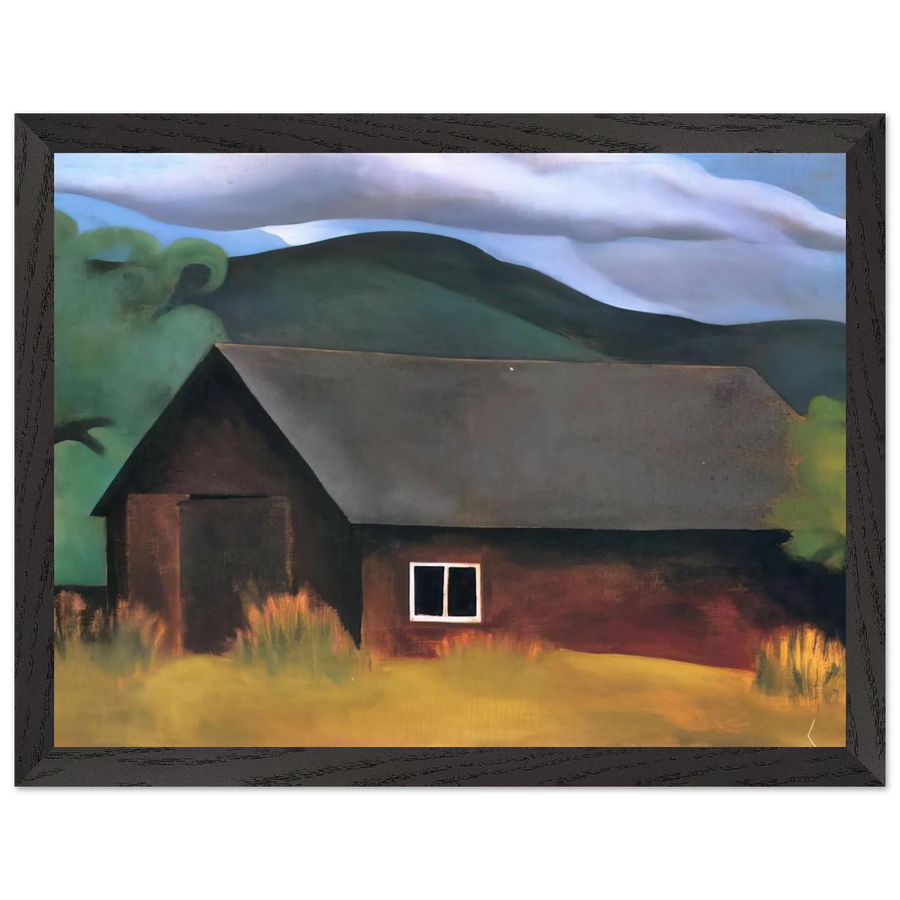 My Shanty, Lake George by Georgia O'Keeffe — Framed art print at Zephyeer