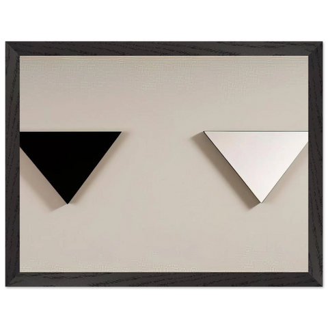 MIRROR OBJECT 1973 by BLINKY PALERMO — Framed art print at Zephyeer