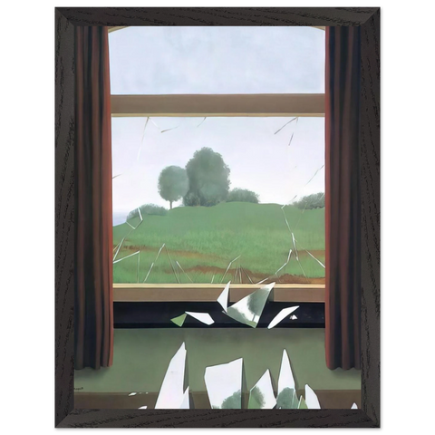 THE KEY TO THE FIELDS 1936 by Rene Magritte — Framed art print at Zephyeer