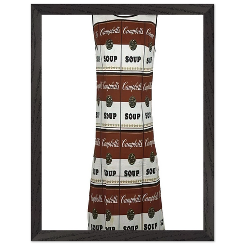 The Souper Dress by Andy Warhol — Framed art print at Zephyeer