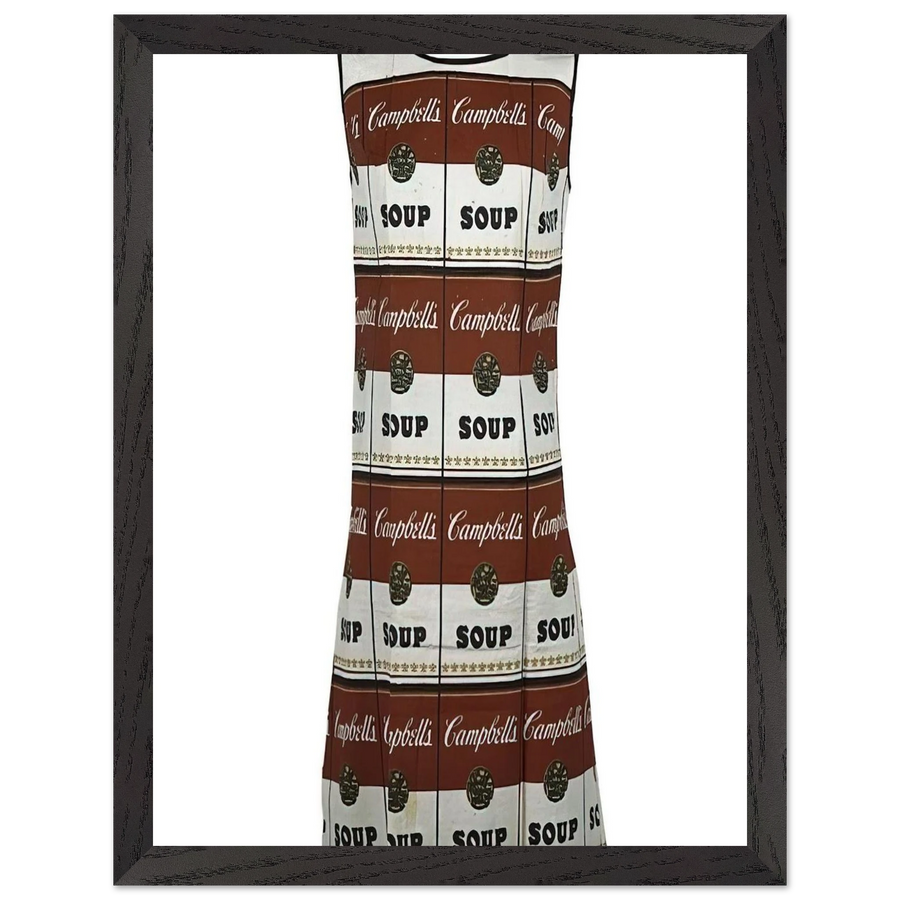 The Souper Dress by Andy Warhol — Framed art print at Zephyeer