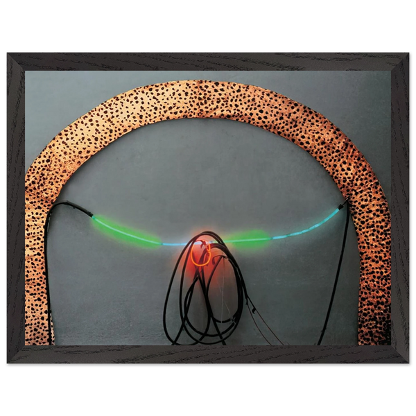 Eye of Guara - 1984 by Lygia Pape — Framed art print at Zephyeer