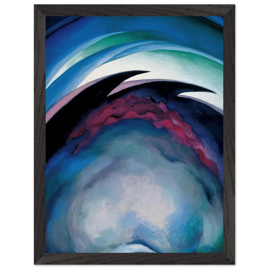 From the Plains I by Georgia O'Keeffe — Framed art print at Zephyeer