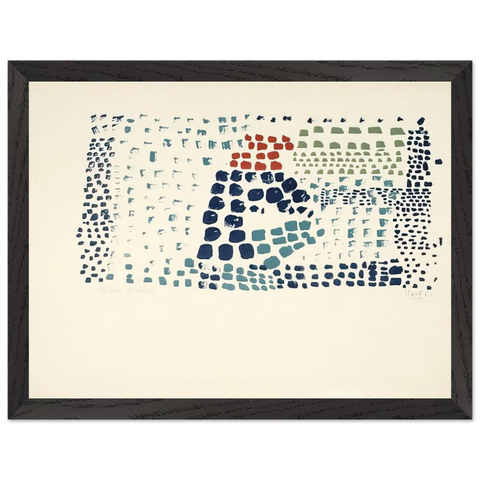 Study in Colour No. 1 Woimant Staël 93 - Art Informel by Nicolas de Stael — Framed art print at Zephyeer
