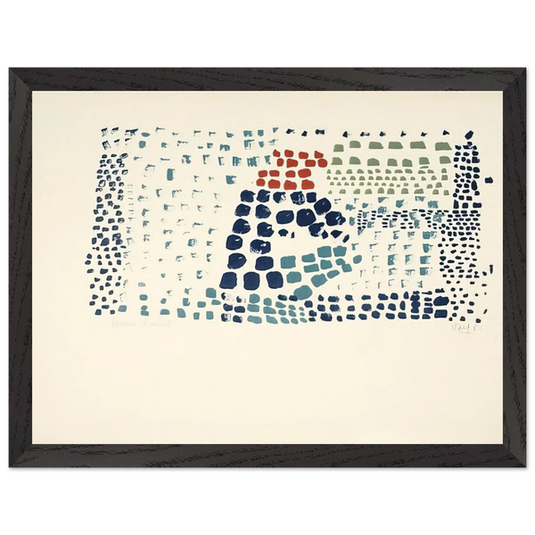 Study in Colour No. 1 Woimant Staël 93 - Art Informel by Nicolas de Stael — Framed art print at Zephyeer