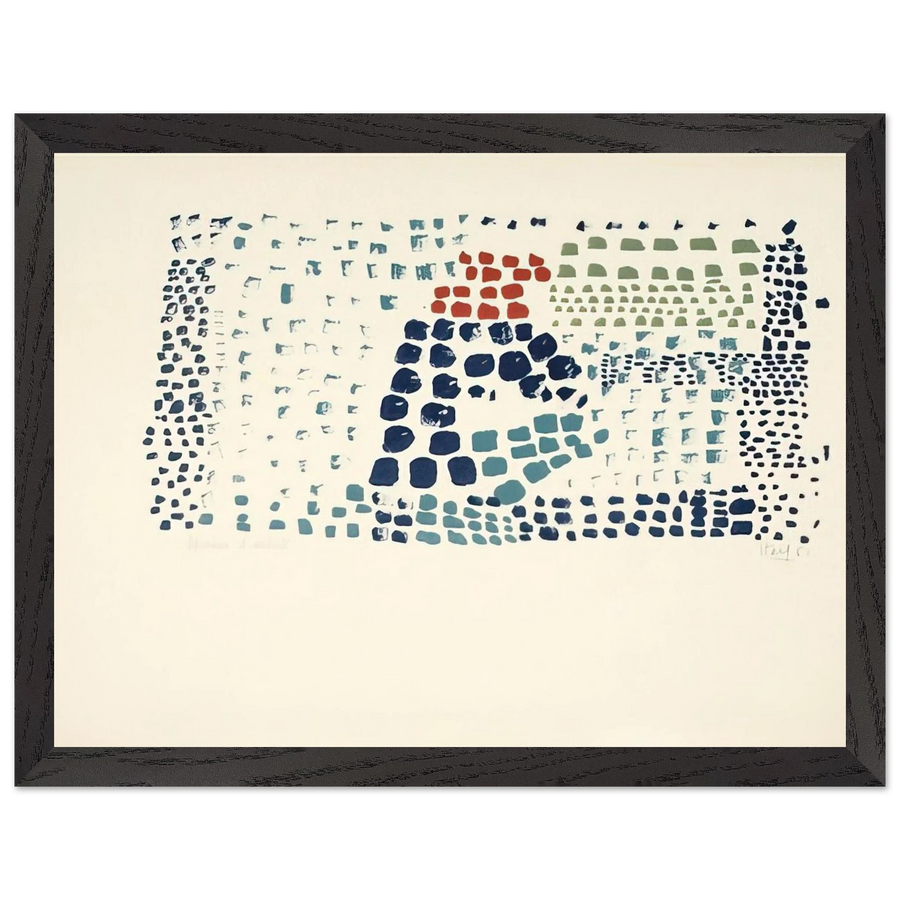 Study in Colour No. 1 Woimant Staël 93 - Art Informel by Nicolas de Stael — Framed art print at Zephyeer