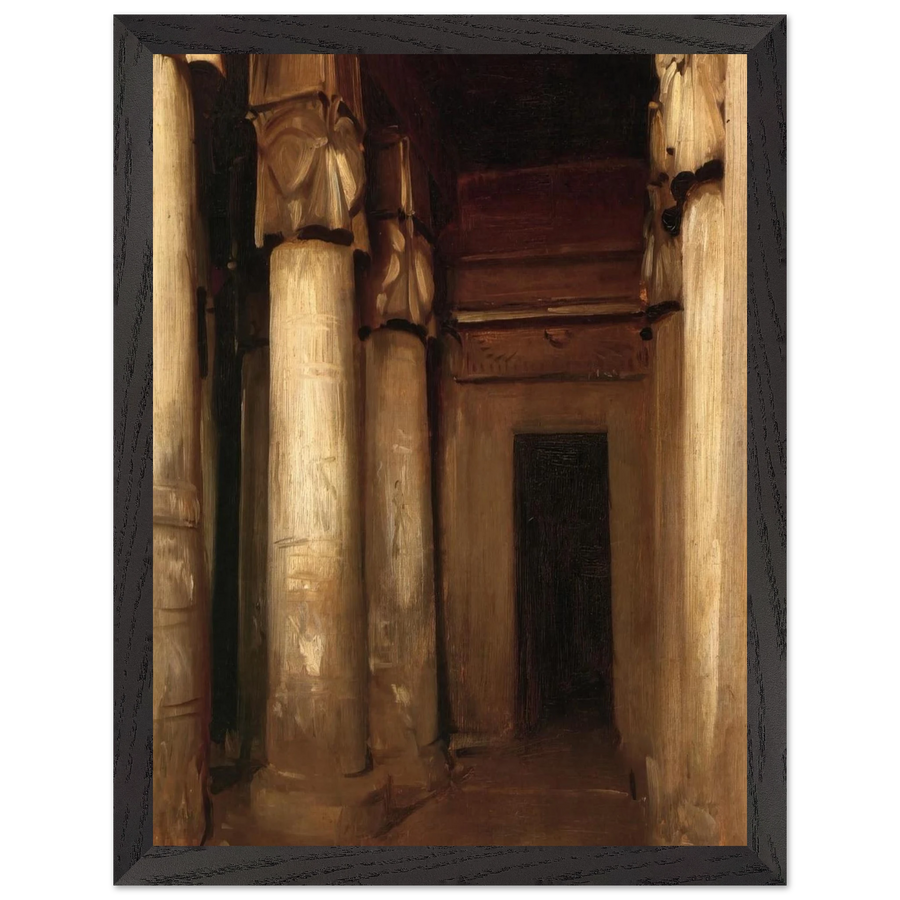 Temple of Denderah by John Singer Sargent — Framed art print at Zephyeer