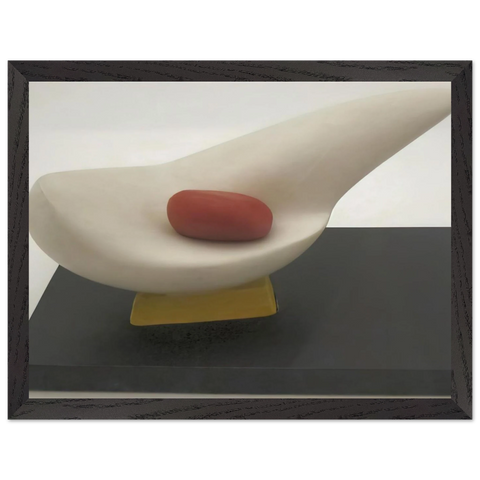 MOTHER AND EGG 1947 by Kurt Schwitters — Framed art print at Zephyeer