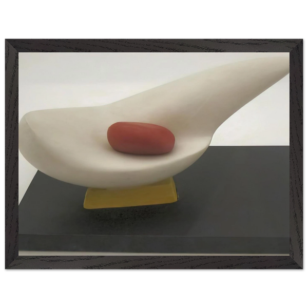 MOTHER AND EGG 1947 by Kurt Schwitters — Framed art print at Zephyeer