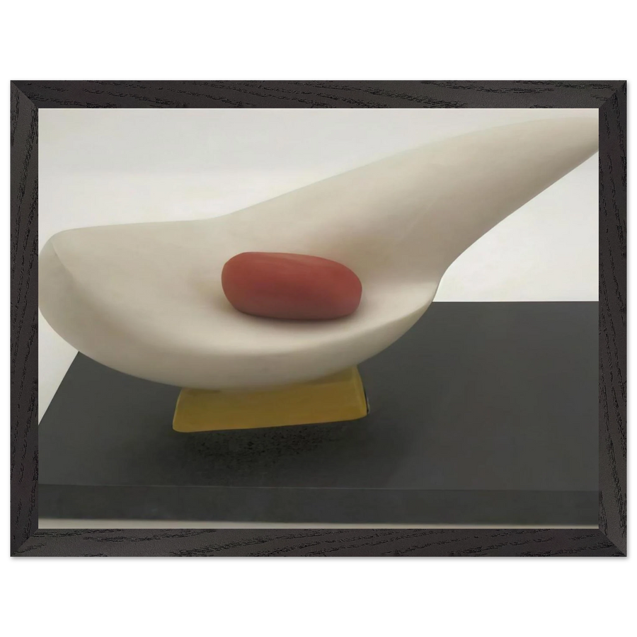 MOTHER AND EGG 1947 by Kurt Schwitters — Framed art print at Zephyeer