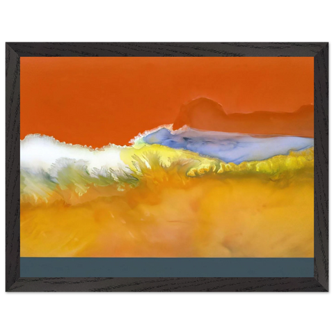 Violet Grove - 1978 by Ronnie Landfield — Framed art print at Zephyeer