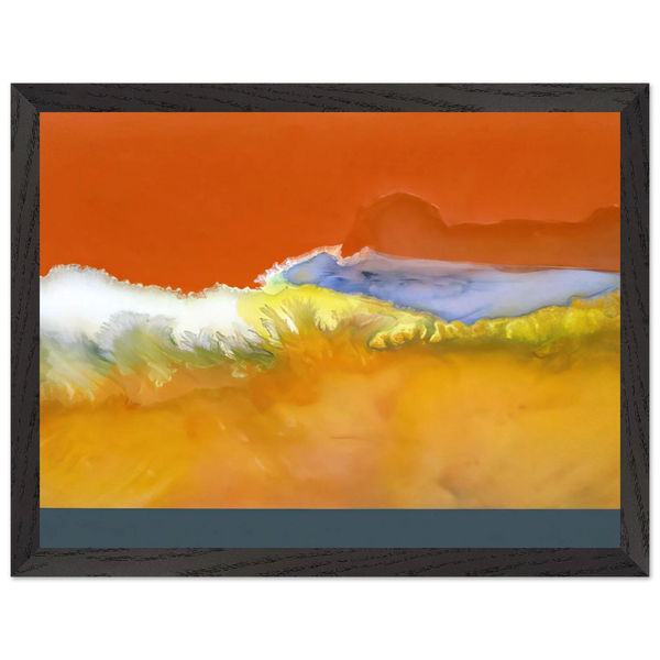 Violet Grove - 1978 by Ronnie Landfield — Framed art print at Zephyeer