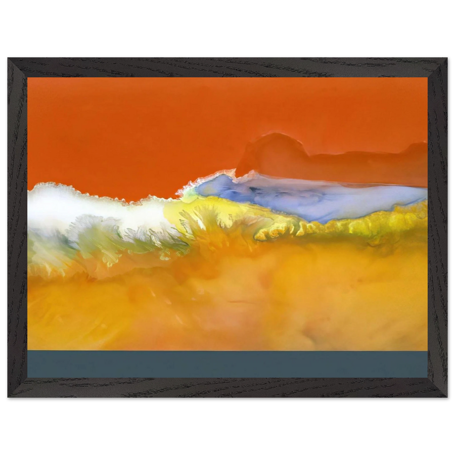Violet Grove - 1978 by Ronnie Landfield — Framed art print at Zephyeer