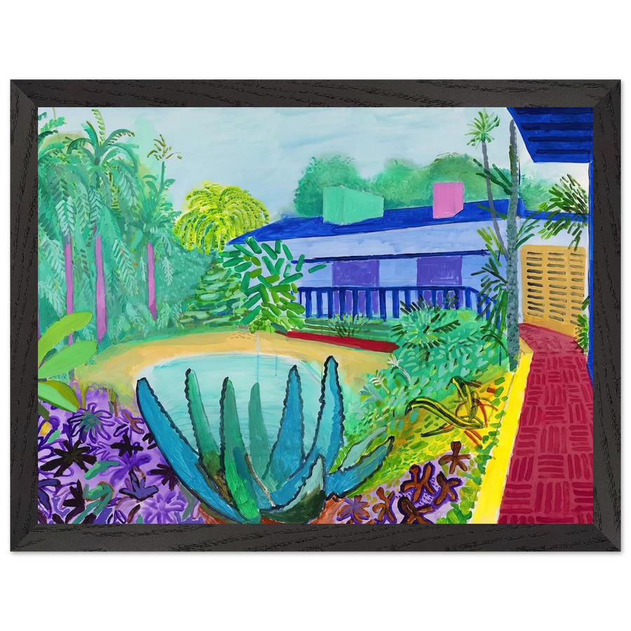 David Hockney — Framed art print at Zephyeer