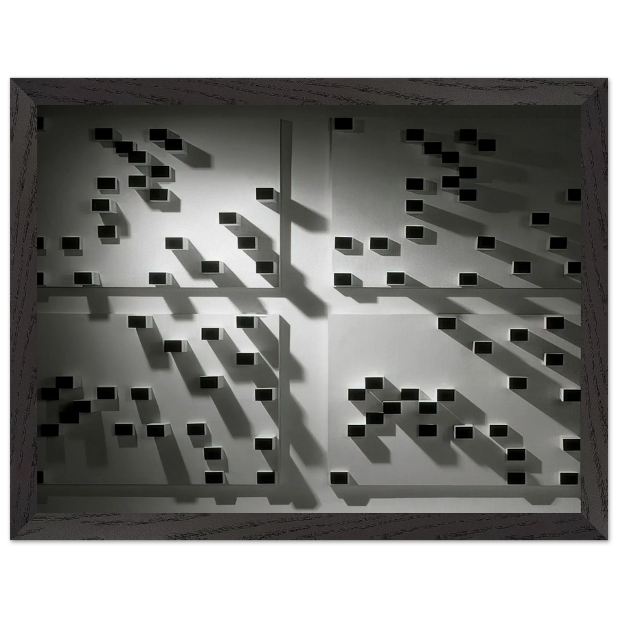 Livro dos Caminhos Book of Paths - 1976 by Lygia Pape — Framed art print at Zephyeer
