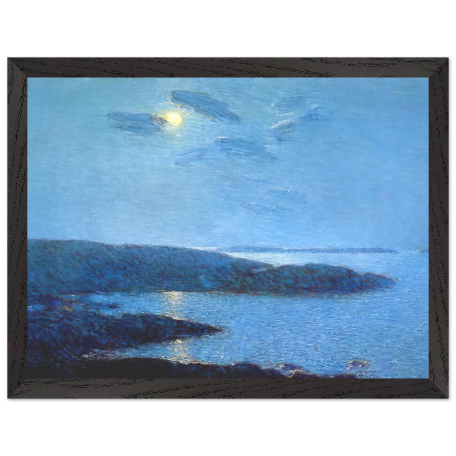 Moonlight by Childe Hassam — Framed art print at Zephyeer