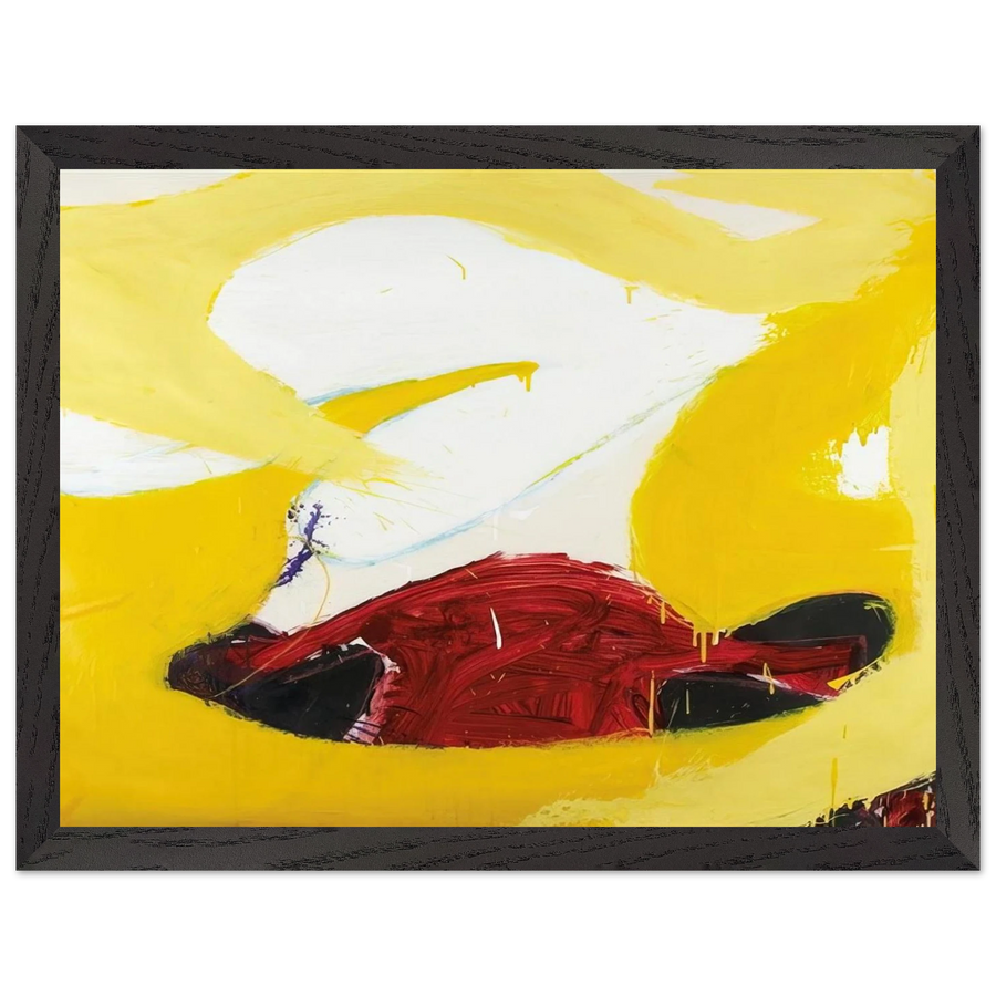 Untitled - 1972 by Norman Bluhm — Framed art print at Zephyeer