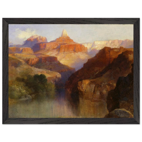 Zoroaster Peak Grand Canyon, Arizona by Thomas Moran — Framed art print at Zephyeer