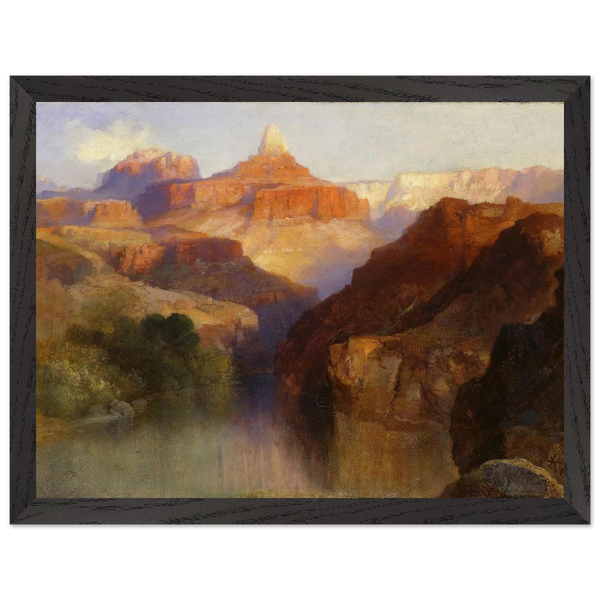 Zoroaster Peak Grand Canyon, Arizona by Thomas Moran — Framed art print at Zephyeer