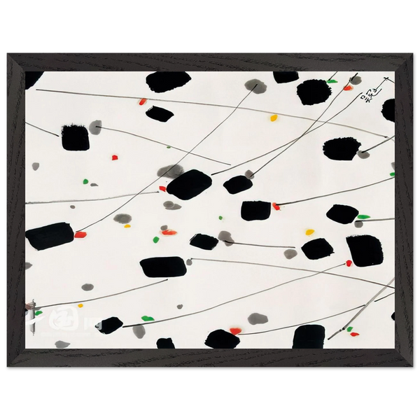 Spring Breeze - 2001 by Wu Guanzhong — Framed art print at Zephyeer