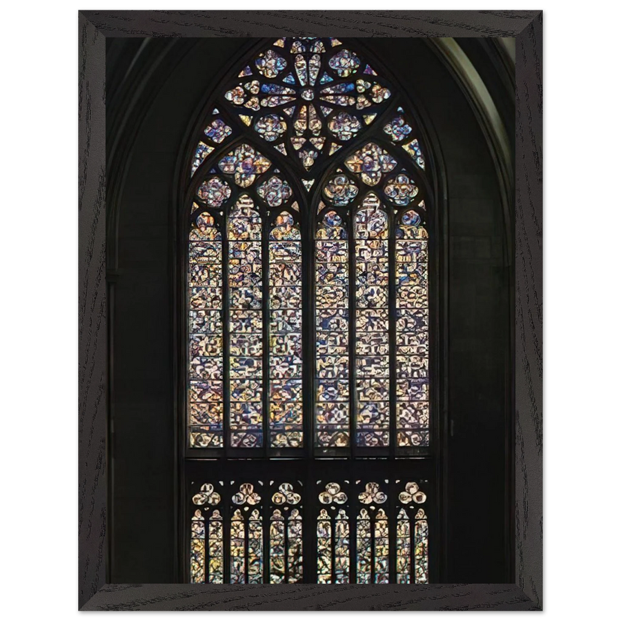 COLOGNE CATHEDRAL WINDOW 2007 by Gerhard Richter — Framed art print at Zephyeer
