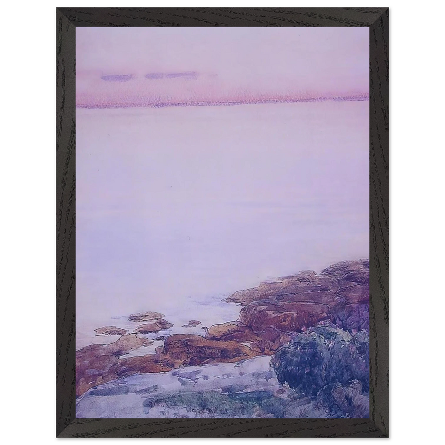 Isles of Shoals by Childe Hassam — Framed art print at Zephyeer