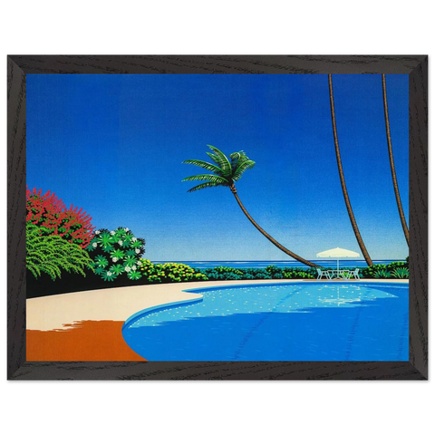 Shade of Palm Grove II by Hiroshi Nagai — Framed art print at Zephyeer