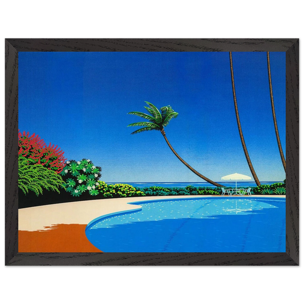 Shade of Palm Grove II by Hiroshi Nagai — Framed art print at Zephyeer
