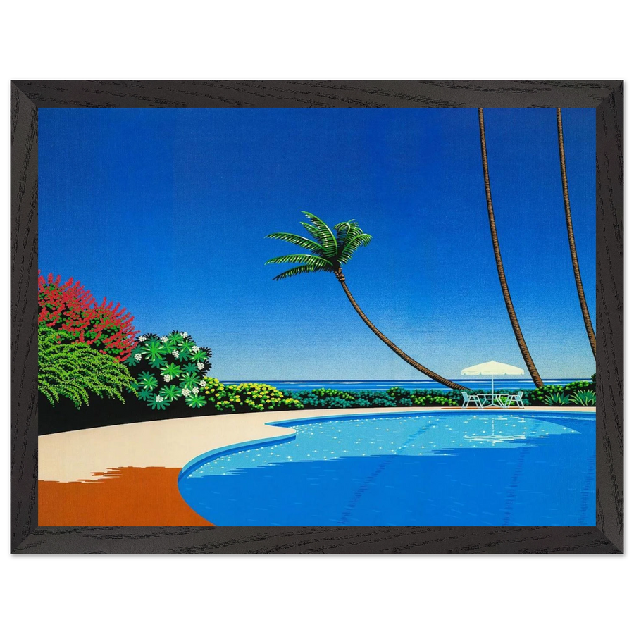 Shade of Palm Grove II by Hiroshi Nagai — Framed art print at Zephyeer
