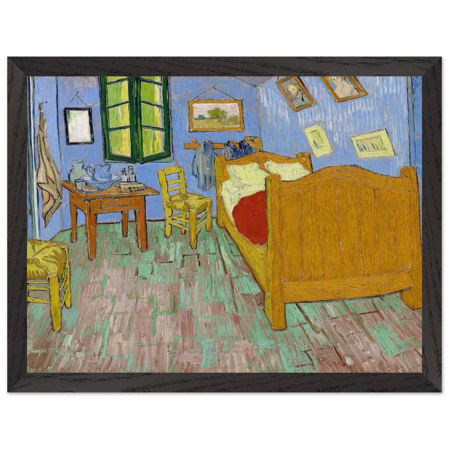 Vincent's Bedroom in Arles by Vincent van Gogh — Framed art print at Zephyeer