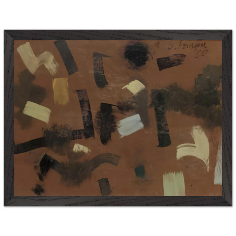 Number 3 - 1950 by Bradley Walker Tomlin — Framed art print at Zephyeer
